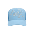 Amiri Staggered Logo Trucker 'Air Blue'