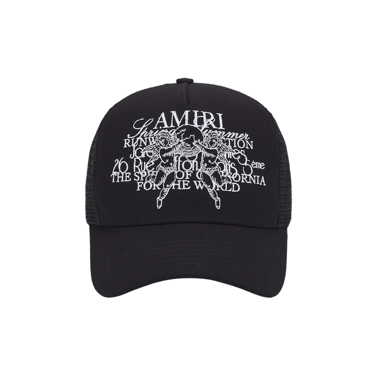 Amiri Cherub Trucker Hat 'Black'