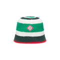 Casablanca Crochet Hat 'Blue/White/Green'