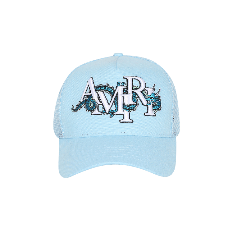 Amiri CNY Dragon Trucker 'Air Blue'