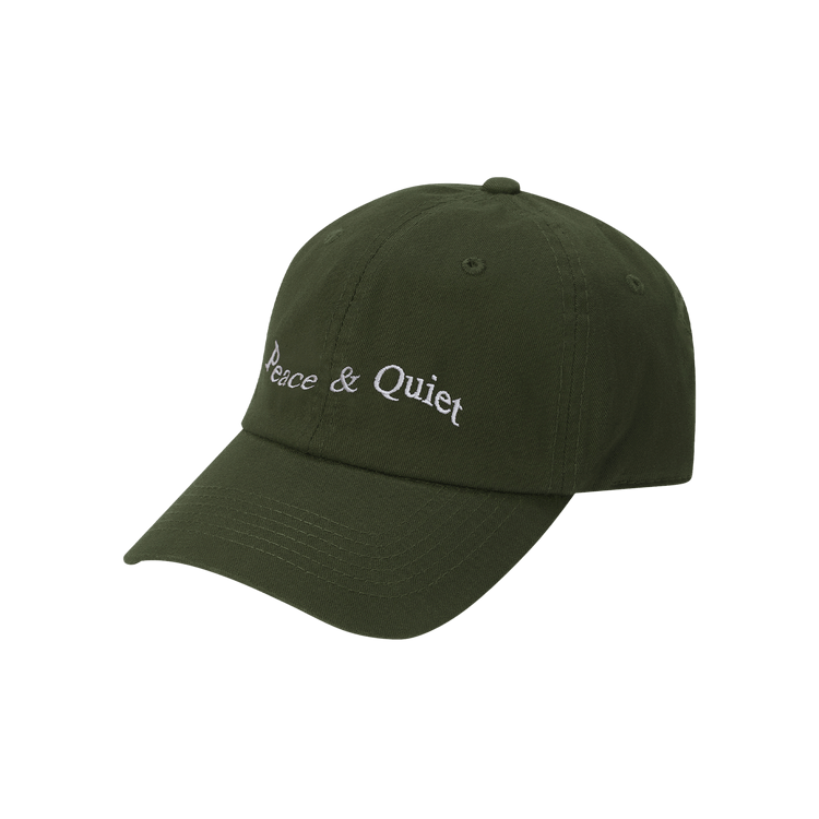 Museum of Peace & Quiet Wordmark Dad Hat 'Olive'