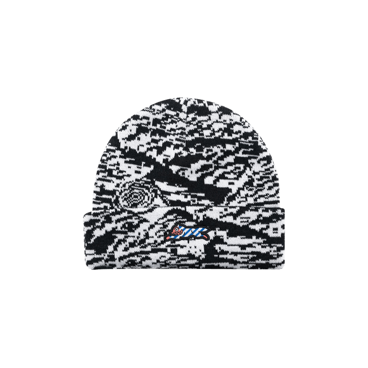 Icecream Cane Knit Cap 'Micro Chip'