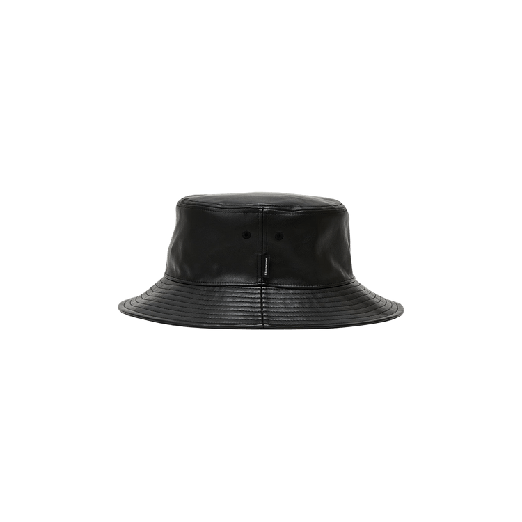 Undercover Leather Bucket Hat 'Black'