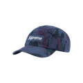 Supreme Washed Canvas Camp Cap 'Navy Camo'