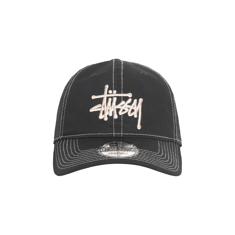 Stussy New Era 9Twenty Basic Trucker 'Black'