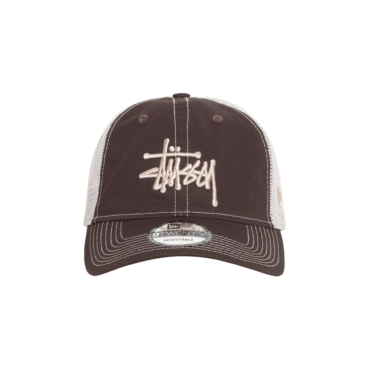 Stussy New Era 9Twenty Basic Trucker 'Brown'