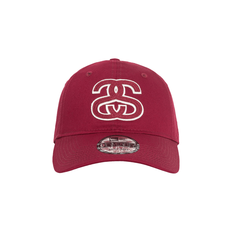 Stussy New Era 9Twenty SS Appliqué Hat 'Burgundy'