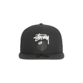 Stussy New Era 59Fifty 8 Ball Stock 'Black'