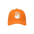 Stussy Low Pro Trucker 8 Ball Snapback 'Orange'