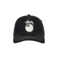 Stussy Low Pro Trucker 8 Ball Snapback 'Black'