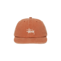 Stussy Low Pro Basic Washed Strapback 'Rust Red'