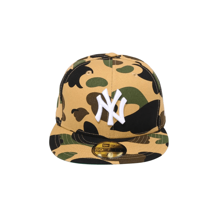 BAPE x MLB x New Era New York Yankees 59FIFTY Cap 'Yellow'