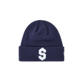 Supreme x New Era $ Beanie 'Navy'