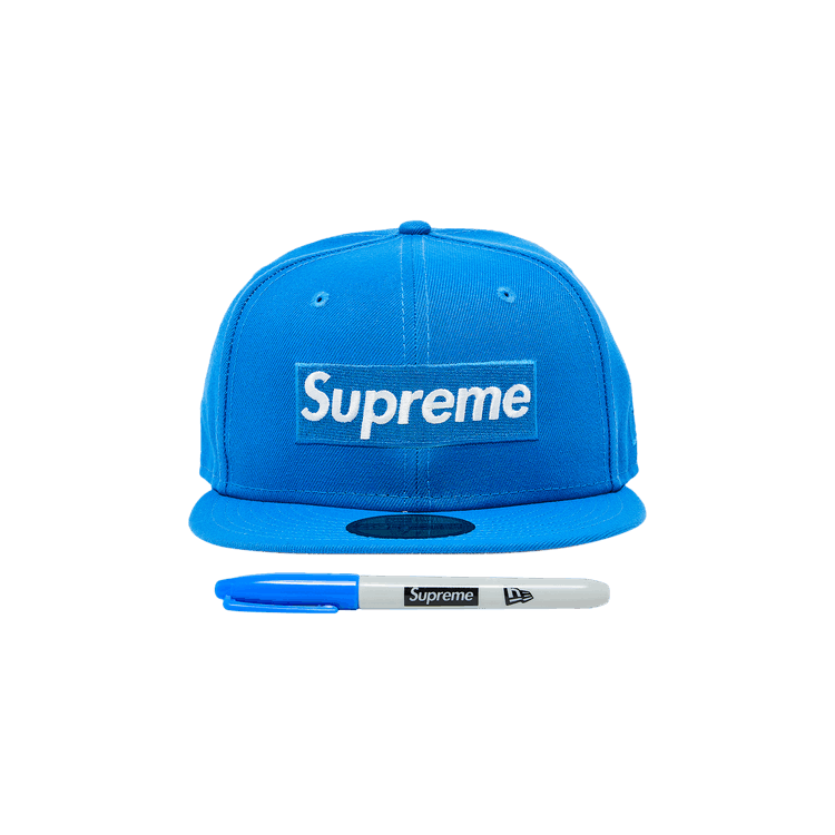 Supreme Sharpie Box Logo New Era 'Blue'