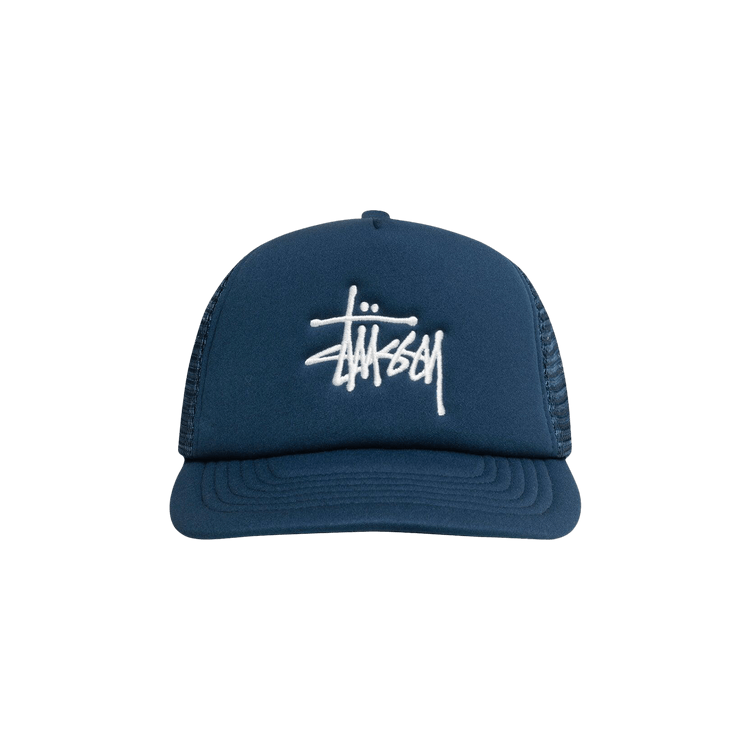 Stussy Big Basic Trucker Cap 'Deep Green'