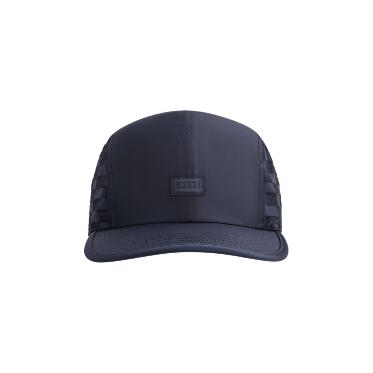 Kith Flocked Monogram Griffey Camper Cap 'Nocturnal'