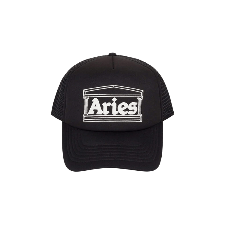Aries Temple Trucker Cap 'Black'