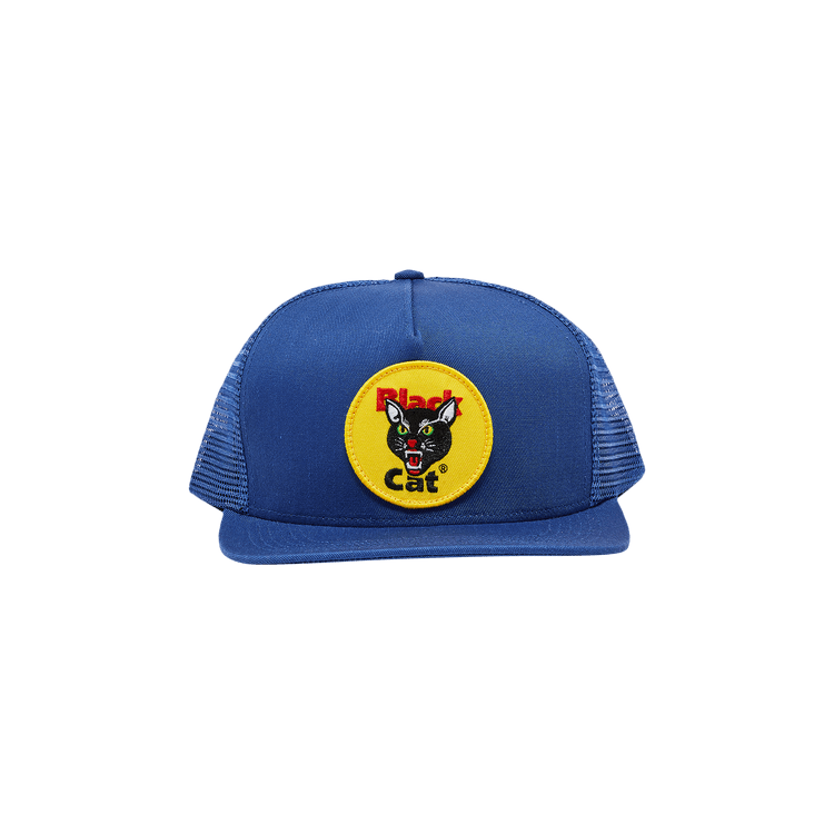 Supreme Black Cat Mesh Back 5-Panel 'Royal'