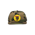 Supreme Black Cat Mesh Back 5-Panel 'Woodland Camo'