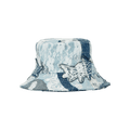Who Decides War Thorn Wrapped Grid Bucket Hat 'Sky'