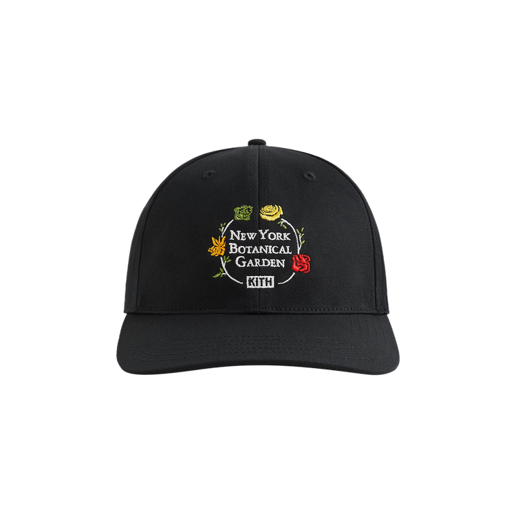 Kith x New York Botanical Garden Twill Aaron Cap 'Black'