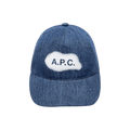 A.P.C. Eden Baseball Cap 'Washed Indigo'
