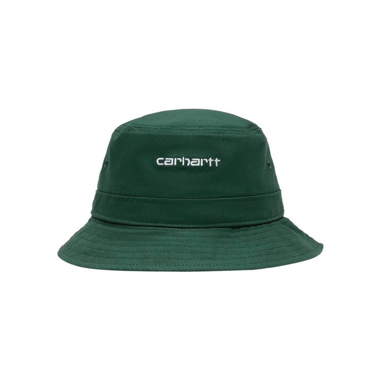 Carhartt WIP Script Bucket Hat 'Treehouse/White'