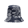 Engineered Garments Floral Print Bucket Hat 'Indigo'