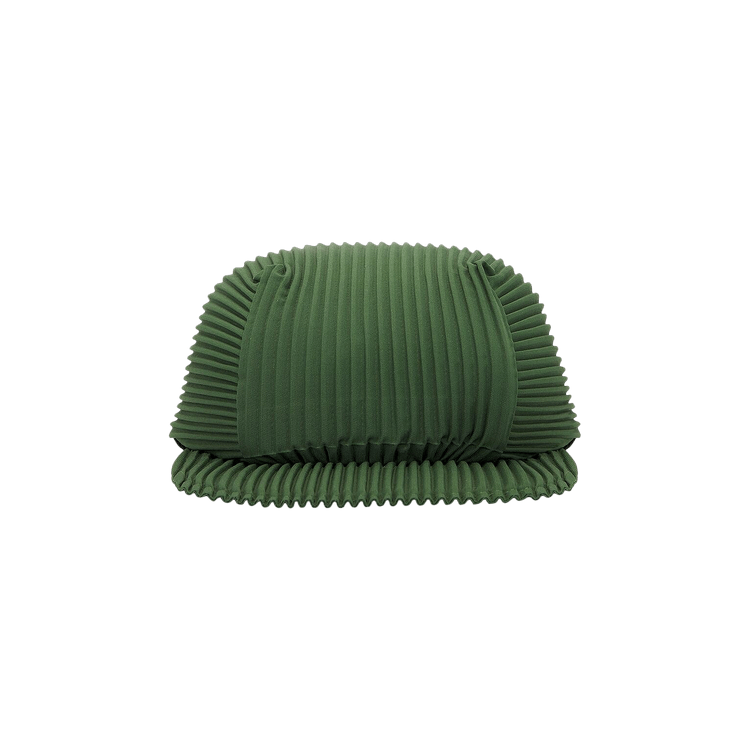 Homme Plissé Issey Miyake Pleats Cap 'Green'