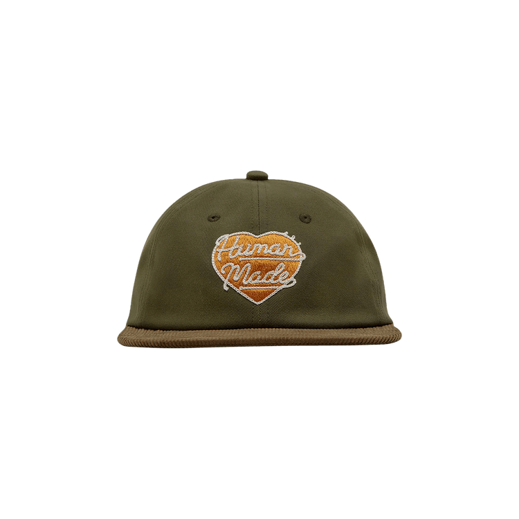 Human Made Corduroy Cap 'Olive Drab'