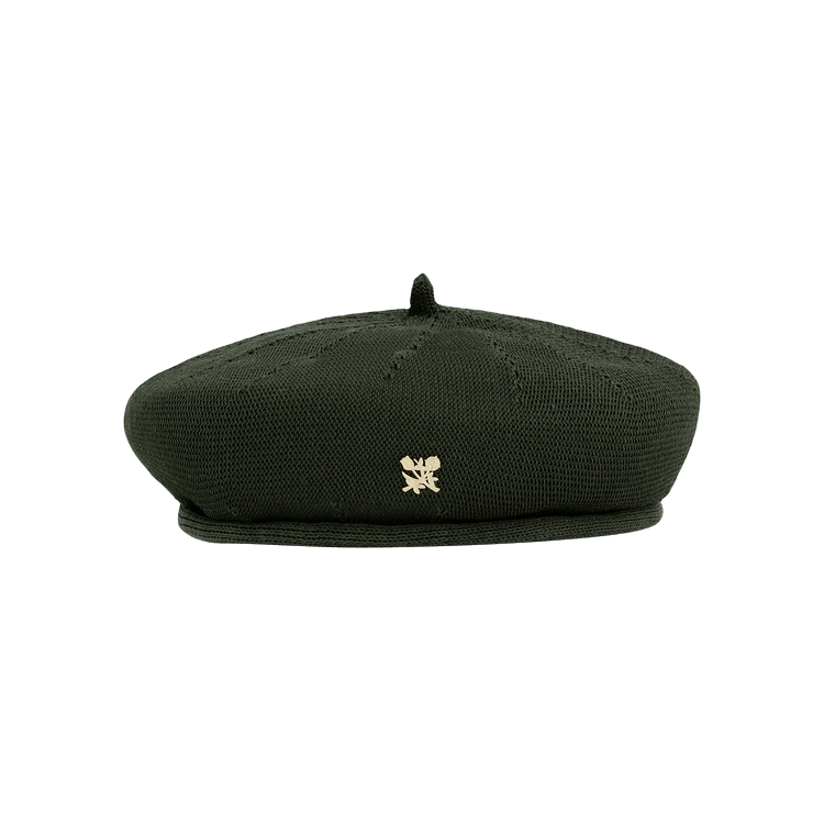 Aimé Leon Dore Mesh Beret 'Kombu Green'