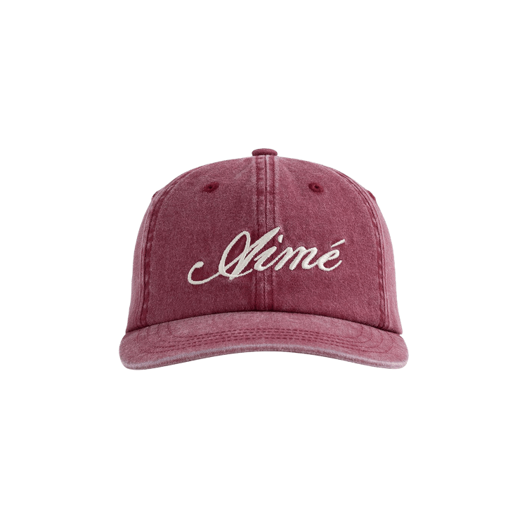 Aimé Leon Dore Washed Aimé Logo Hat 'Merlot'