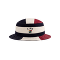 Aimé Leon Dore Colorblock Crest Bucket Hat 'Pristine'