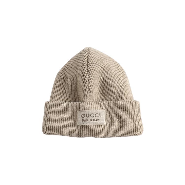 Gucci Patch Beanie 'Beige'