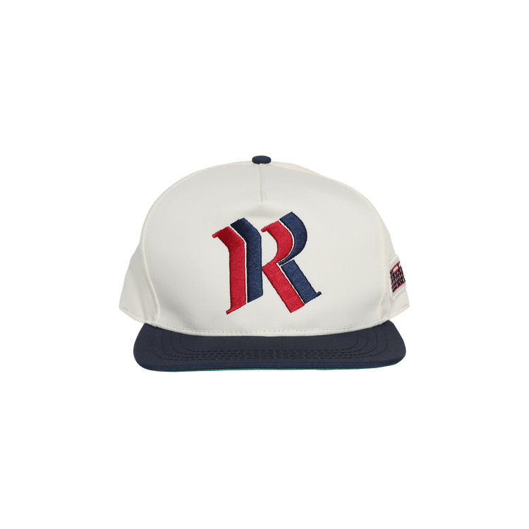 Rhude Double-R Hat 'Cream/Navy'