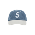 Supreme 2-Tone S Logo 6-Panel 'Washed Denim'