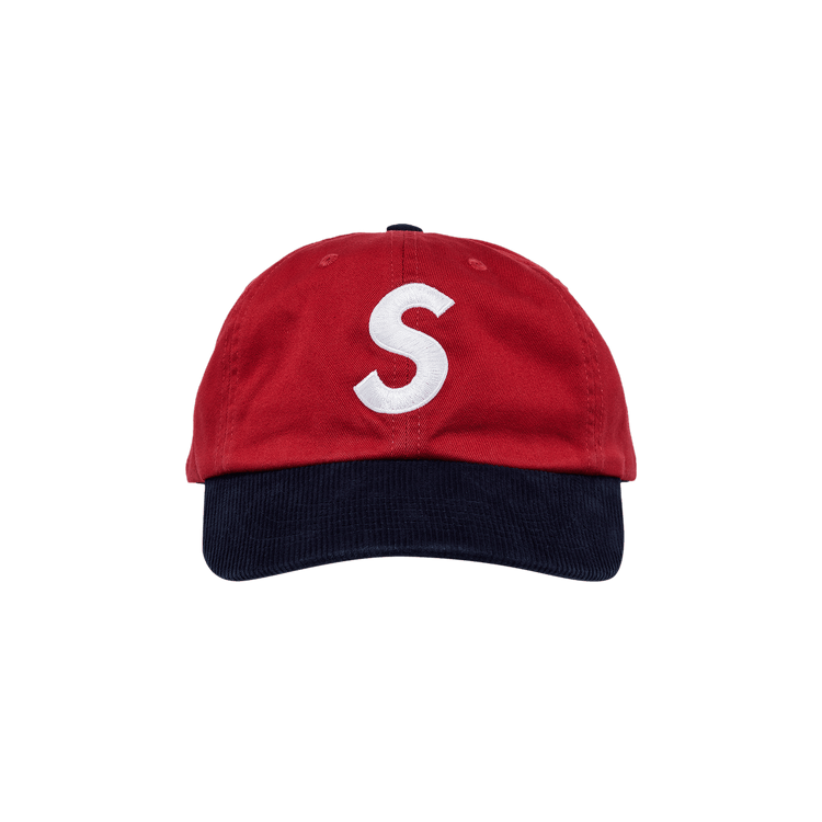 Supreme 2-Tone S Logo 6-Panel 'Red'