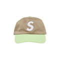 Supreme 2-Tone S Logo 6-Panel 'Tan'