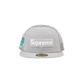 Supreme Box Logo Mesh Back New Era 'Grey'