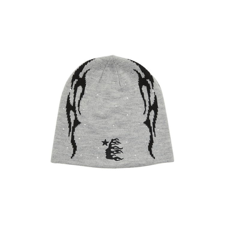 Hellstar Flame Beanie 'Grey'