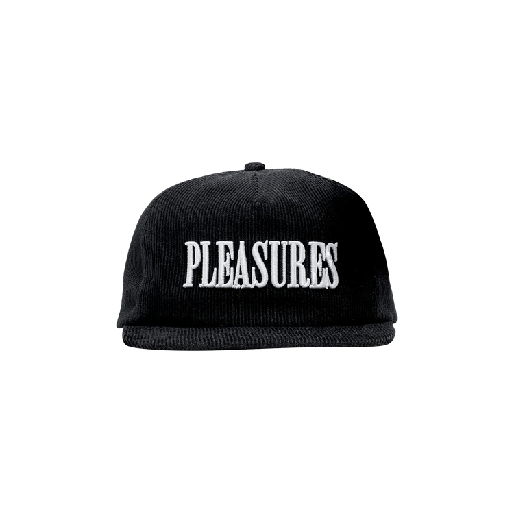 Pleasures Corduroy Snapback 'Onyx'