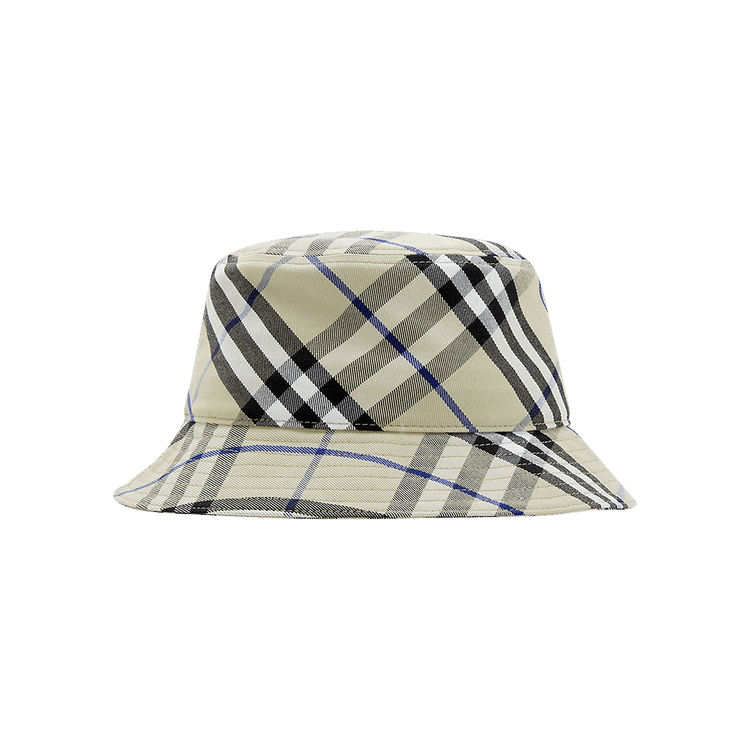 Burberry Check Blend Bucket Hat 'Lichen'