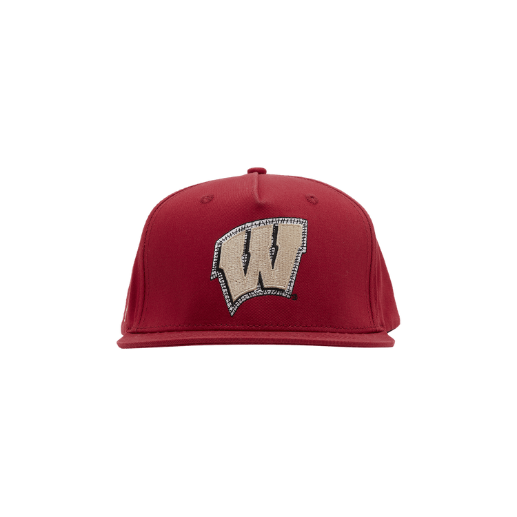 Cactus Jack by Travis Scott x Mitchell & Ness University Of Wisconsin Hat 'Red'