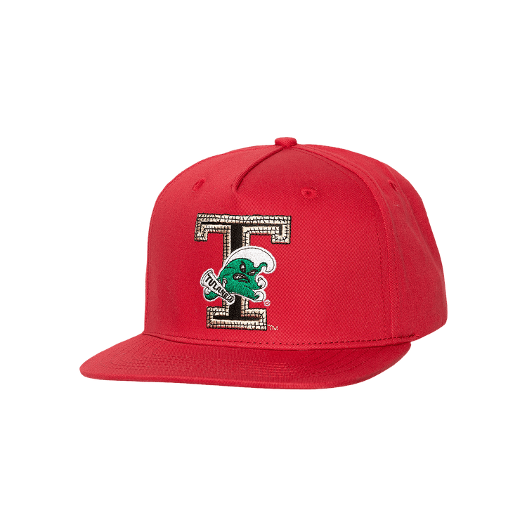 Cactus Jack by Travis Scott x Mitchell & Ness Tulane University Hat 'Red'