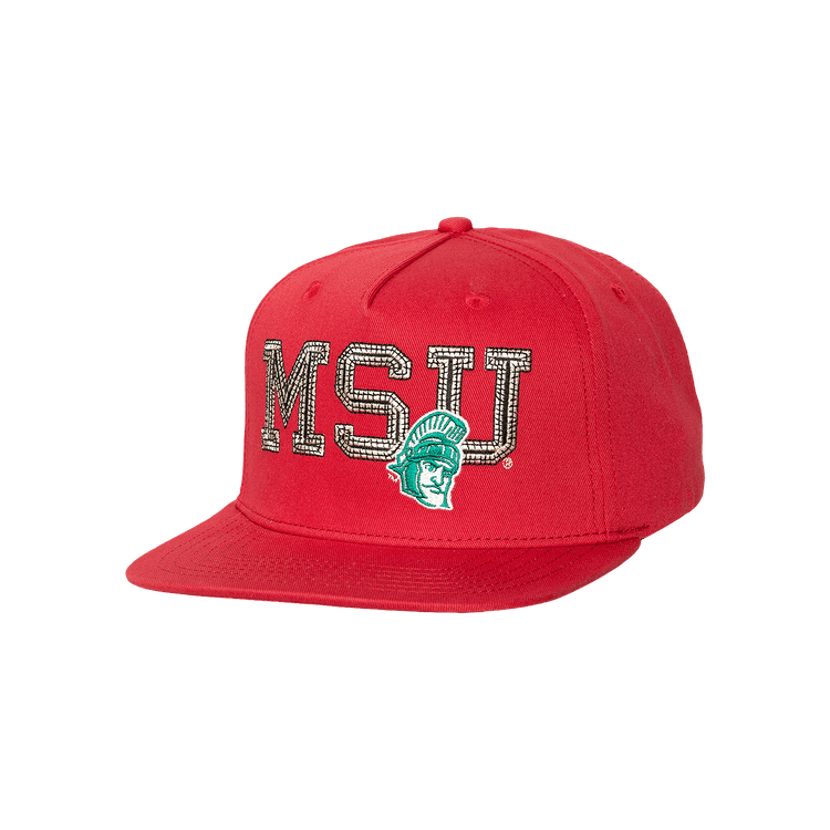 Cactus Jack by Travis Scott x Mitchell & Ness Michigan State University Hat 'Red'