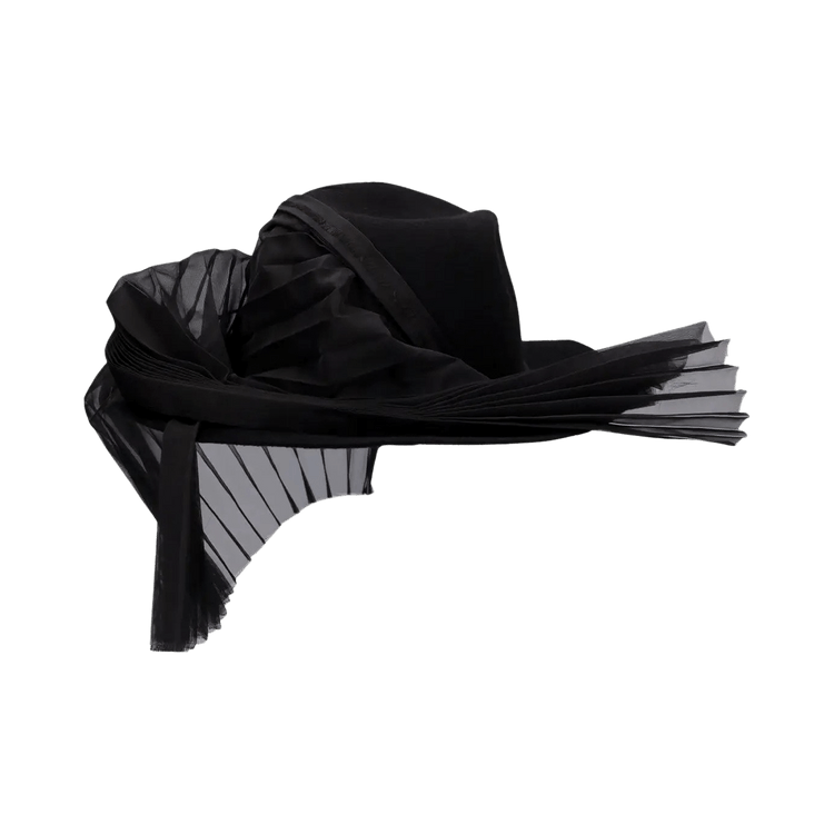 Yohji Yamamoto Trimming Wool Hat 'Black'