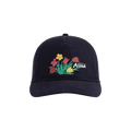 Aimé Leon Dore Floral Chino Hat 'Navy Blazer'