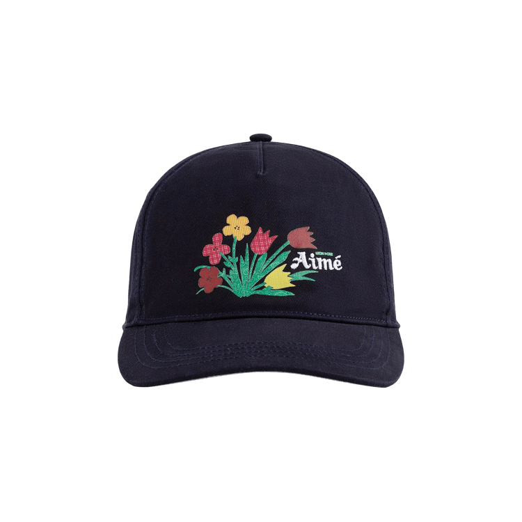 Aimé Leon Dore Floral Chino Hat 'Navy Blazer'