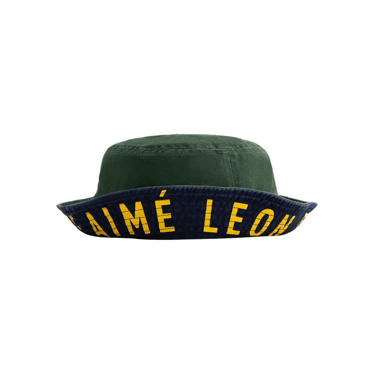 Aimé Leon Dore Contrast Logo Bucket Hat 'Formal Green'