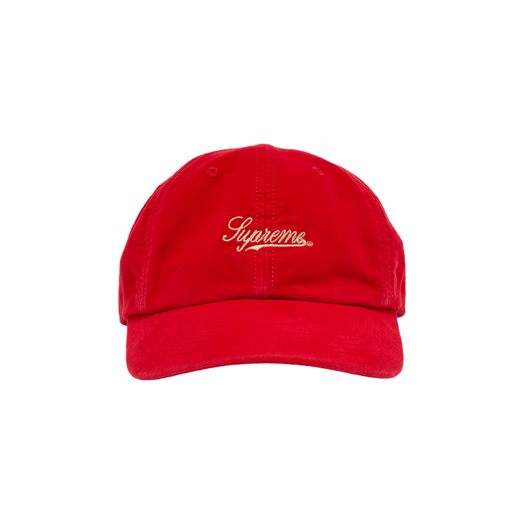 Supreme Lightweight Moleskin 6-Panel 'Red'